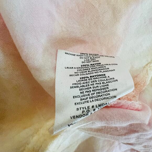 Kiwi + Punch Tie Dye Spagetti Strap Maxi Dress Size M Medium NWT - Picture 5 of 8